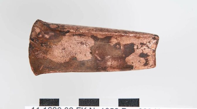 5,000-Year-Old Copper Ax Found in Switzerland