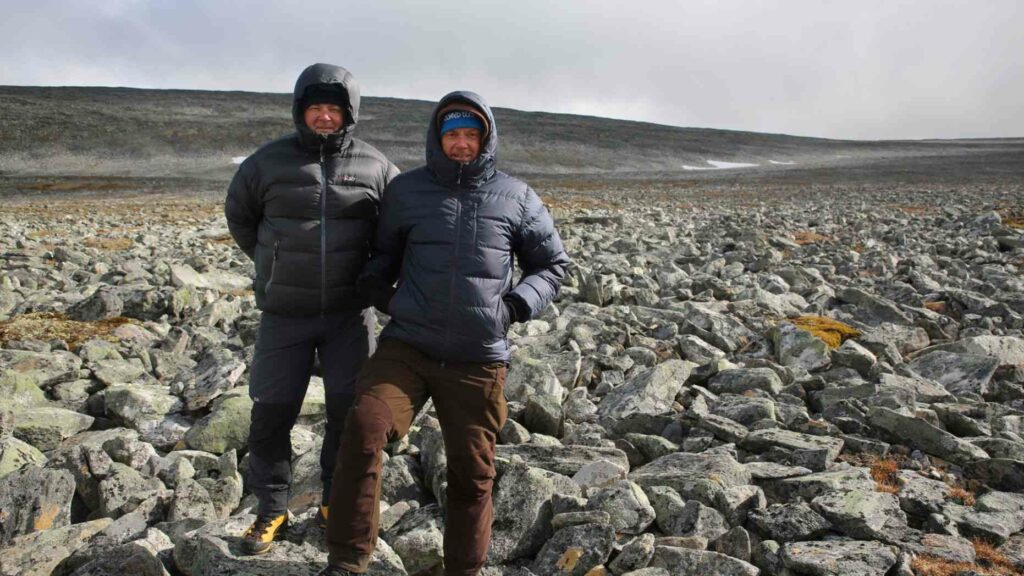 Researchers accompanied hunter Einar Ambakk, who found the sword, back to the site with a metal detector, but were unable to find any other artifacts nearby.