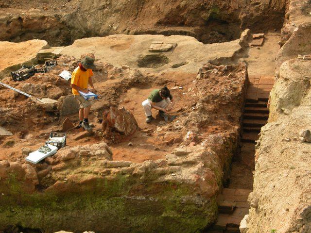 Archaeological excavation