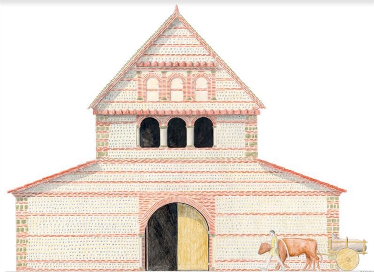 An idea of what the building would have looked like