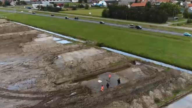 Archaeologists unearth Roman road in the Netherlands