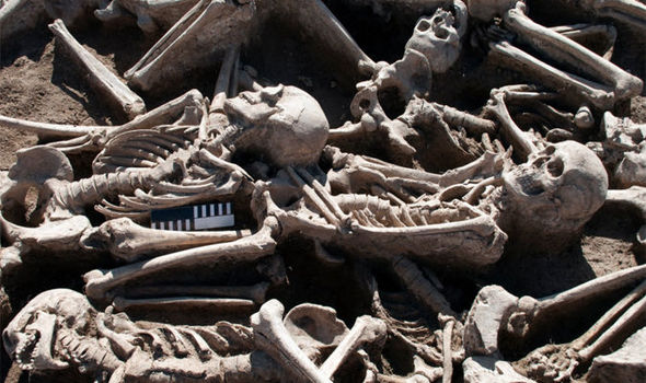 Archeologists find 60 Roman British skeletons buried in field