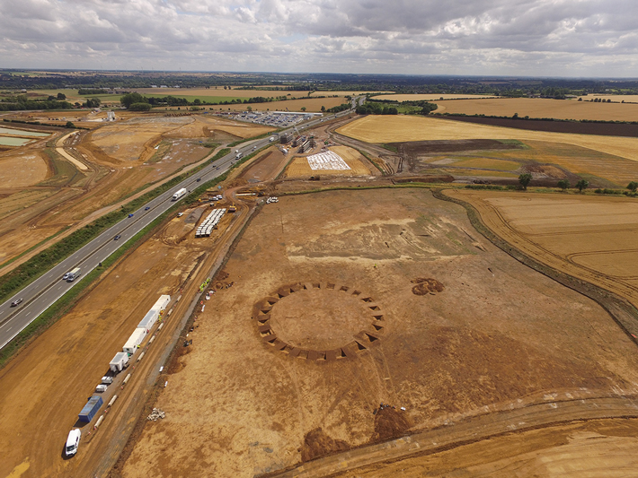 Entire 18-acre Ancient Roman town discovered next to major motorway