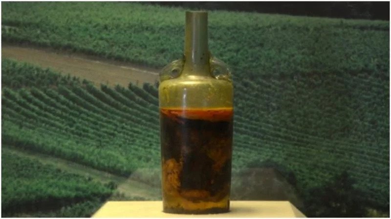 The oldest bottle of wine in the world remains unopened since the 4th Century