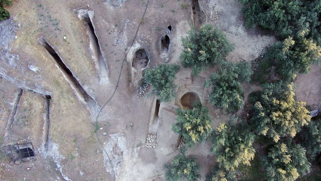 3,300-Year-Old Chamber Tombs Filled With Bones Discovered in Greece