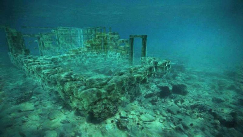 The Ancient Underwater 5,000- Year-Old Sunken City in Greece is Considered to be the Oldest Submerged Lost City in the World.