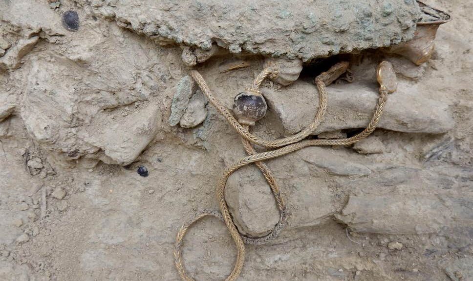 Discovery of hidden 3,500-year-old warrior grave stuffed with treasure could re-write ancient Greek history