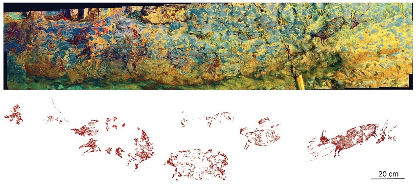 Narrative Cave Art in Indonesia Dated to 44,000 Years Ago