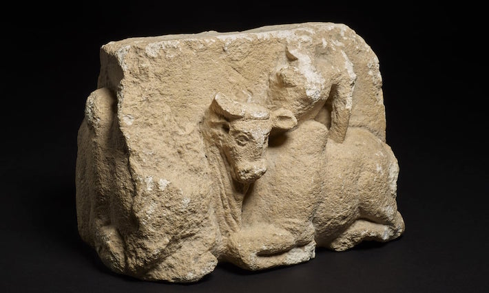 Officials Recover Limestone Sculpture Looted from Afghanistan