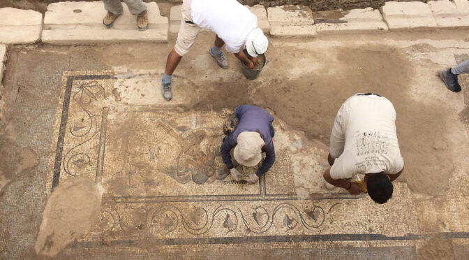 Earliest Mosaic in the World Found in Turkey