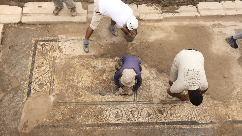 Earliest Mosaic in the World Found in Turkey
