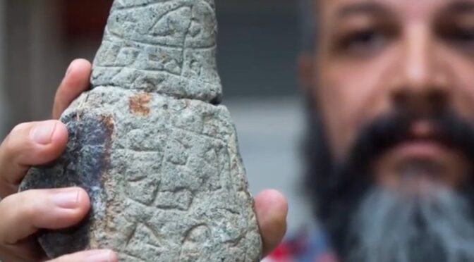 800 Ancient Stones with Hebrew Writing in Puerto Rico Authenticated!
