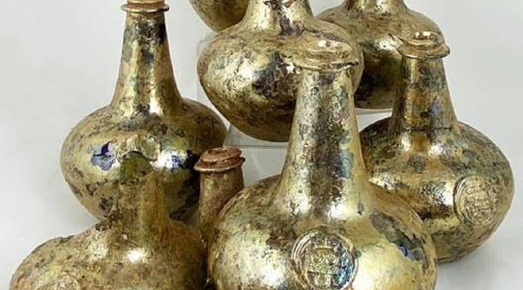Rare 17th Century Wine Bottles Worth a Fortune Unearthed in England