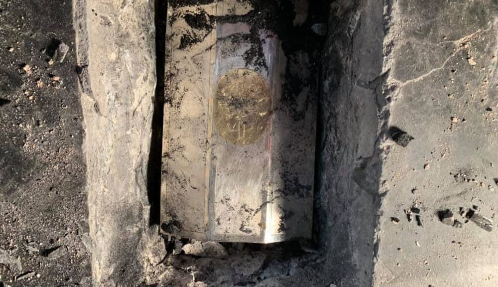 Bones of 13th-century saint found hidden inside the small silver coffin