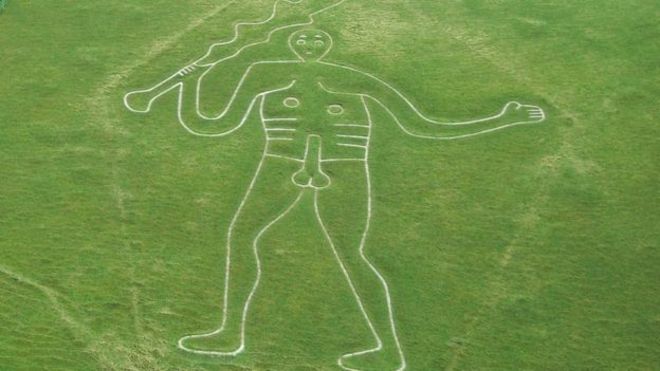 Tests Underway to Solve Enigma of Naked Cerne Abbas Giant