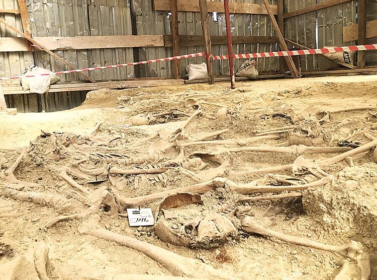 Remains of Ottoman soldiers unearthed after 108 years
