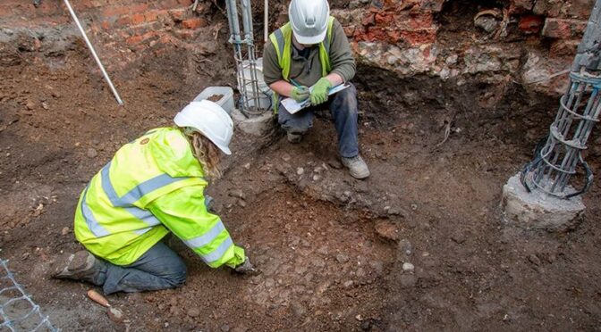 Secret Roman road and treasure discovered on York construction site