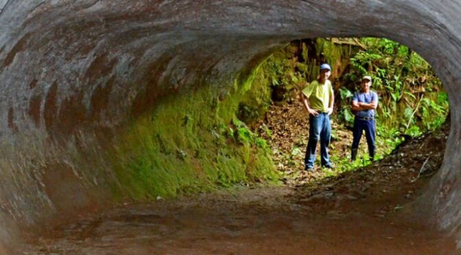 hundreds of tunnels which date back at least 10000 years have been discovered in brazil