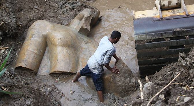 3000-Year-Old Pharaoh Ramses II Statue Found In Cairo Slum, And It’s “One Of The Most Important Discoveries Ever”