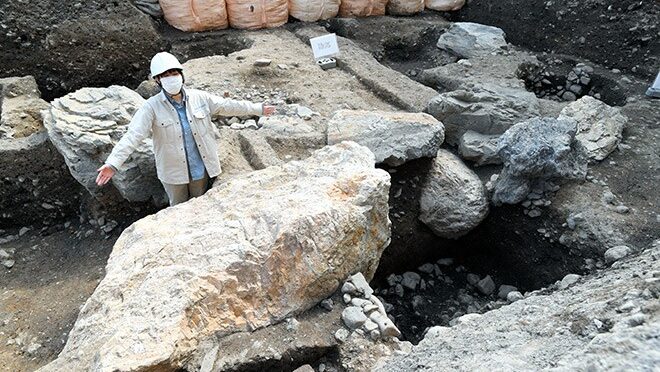 Massive Stones Unearthed in Shogun’s Garden in Central Japan