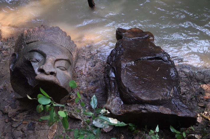 Statue Fragments Found Near Cambodia’s Bayon Temple