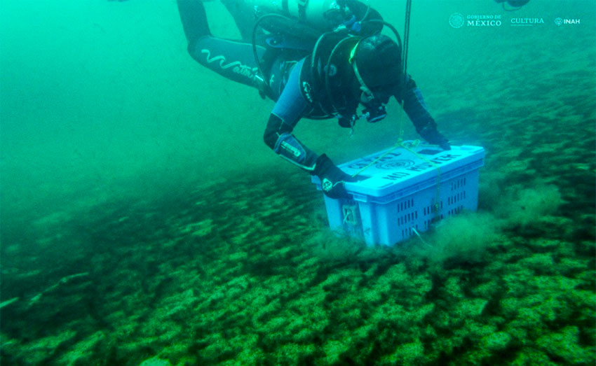 Underwater Artifacts Returned to Mexico’s Lake of the Moon