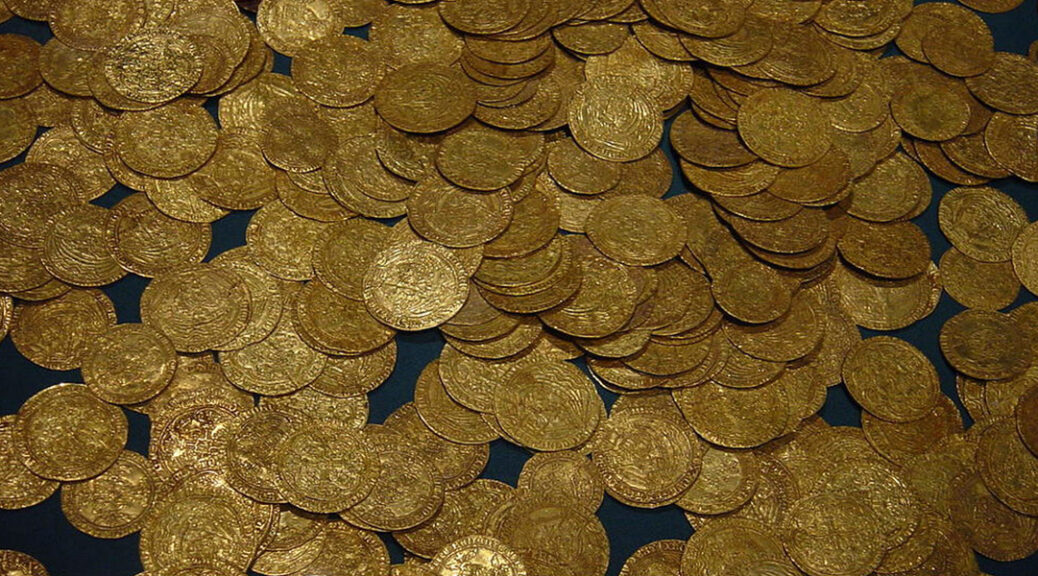 The cache of Ancient coins and Jewelry From the time of Alexander the Great