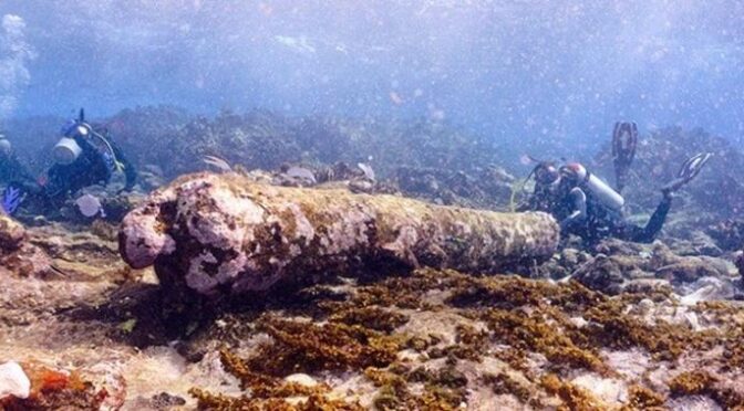 Archaeologists Discover More Than 200-Year-Old Shipwreck In Mexico's Caribbean.