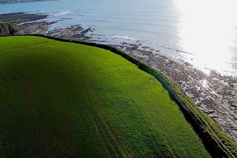 Clare man discovers cliff fort near his home while flying a drone in Ireland