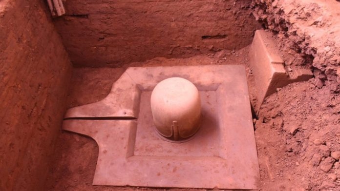 1100-year-old monolithic sandstone Shivling unearthed in Vietnam's Cham temple complex