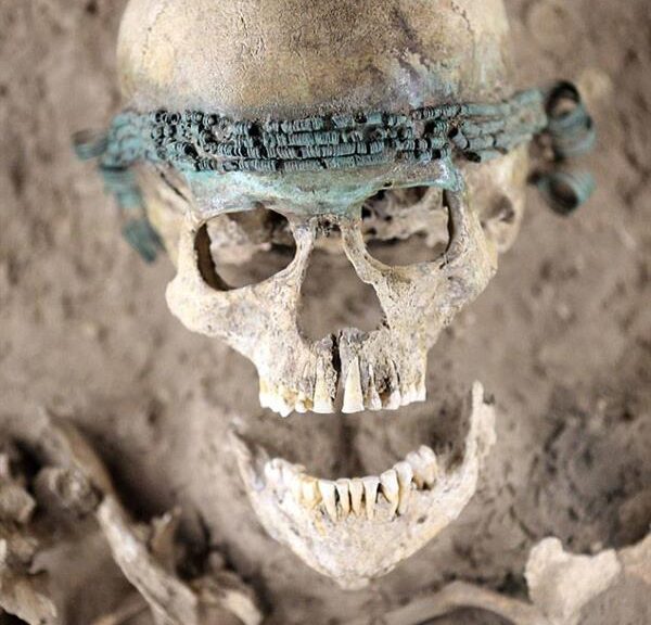 ‘Bronze Age skull shows women always loved jewellery’