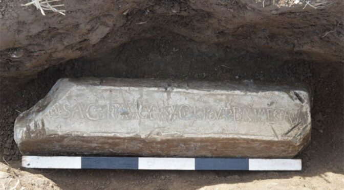 Metal Detectorist Finds Rare Lost Roman Lead Ingot in Wales