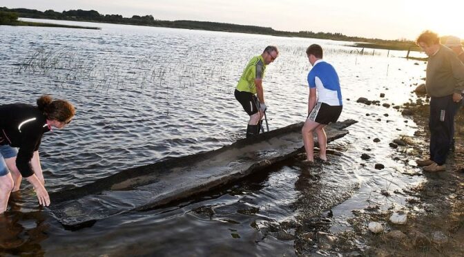 Irish schoolboy discovers 4,000-year-old boat in Roscommon
