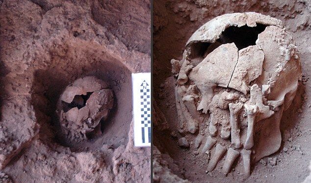 A 9,000-year-old head with amputated hands laid over could be the oldest ritual beheading in the Americas