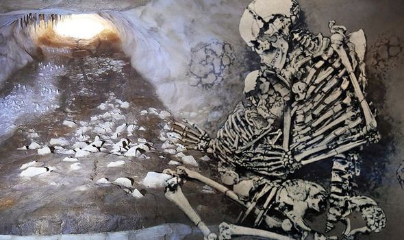 Archaeology breakthrough: Scientists discover chilling ‘nest’ of ancient humans in a cave – Daily Express