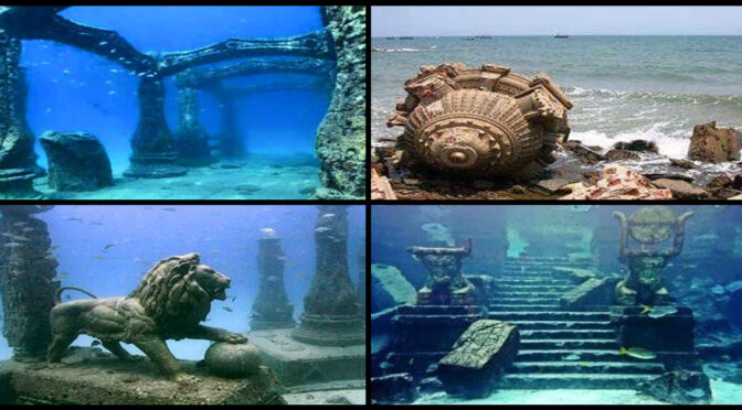 India: Archaeologists found 9,000 years old city beneath the surface of modern-day Dwarka.