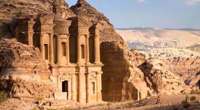 Massive Structure Found Buried in Sands of Petra
