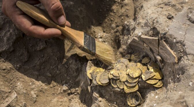 Rare trove of 1,100-year-old gold coins discovered in Israel