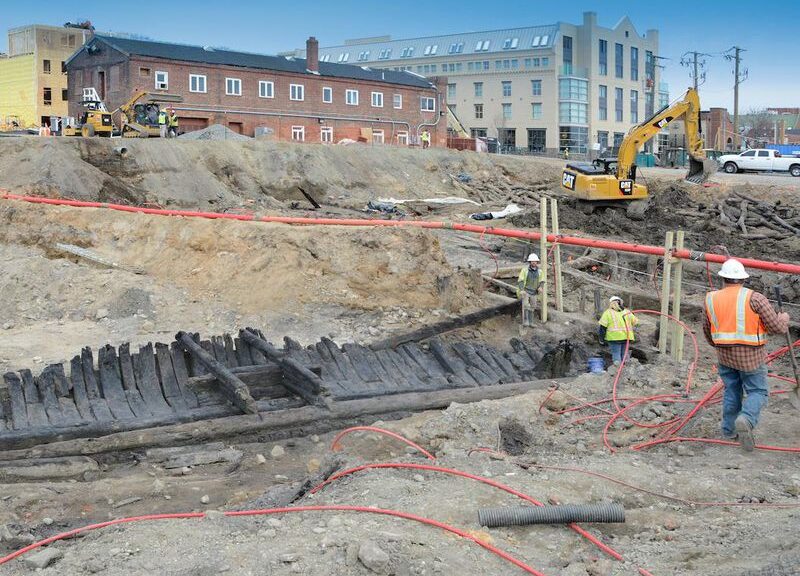 Three 17th-Century Ships Found buried underneath in Old Town Alexandria Tell a Story of Colonial-Era Virginia