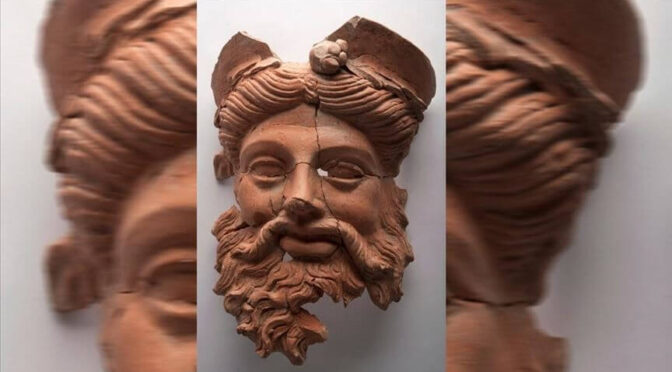 2,400-year-old mask of Dionysus unearthed in western Turkey