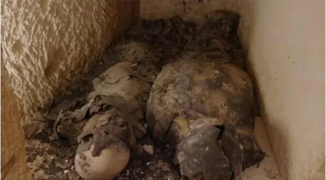 Cleopatra’s final resting place: Mummies of two high-status Egyptians discovered