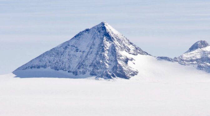 Ancient pyramid discovered in Antarctica