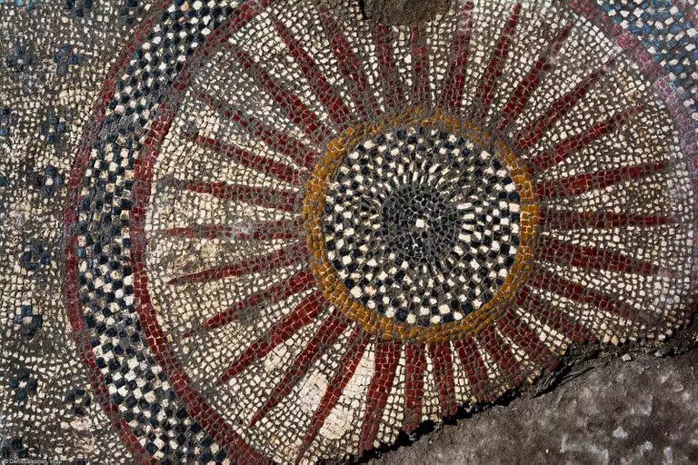 Roman Mosaics Frozen in Time Uncovered in France