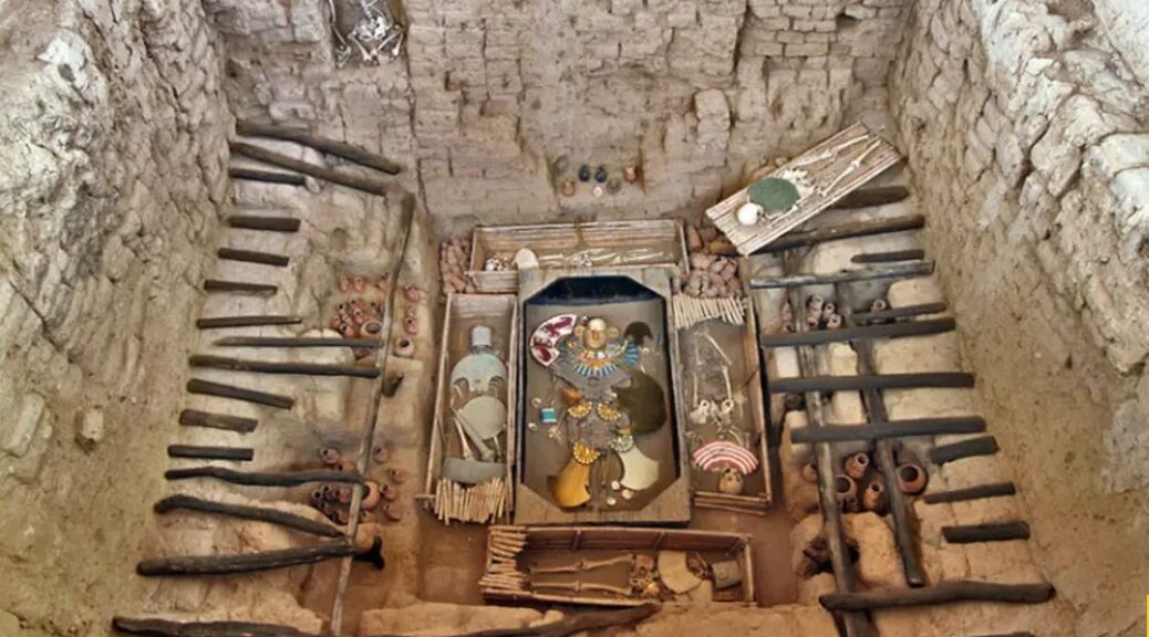 The shockingly unspoiled Peruvian tomb of the Lord of Sipan, Mochican Warrior Priest