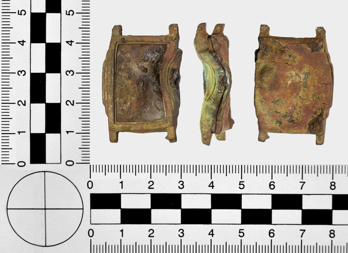 Researchers also discovered the personal remains of victims including a battered wristwatch.