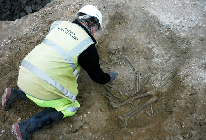 Archaeologists uncover prehistoric graves and human remains at East Cambs building site