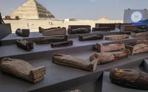 Nearly 100 coffins buried over 2,500 years ago found in Egypt