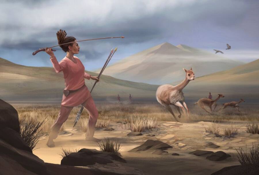 9,000-Year-Old Remains Of Female Hunter Found In Peru