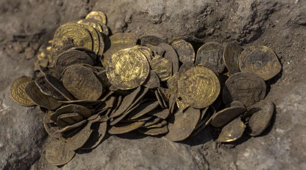 Stash of pure, 24-carat gold coins unearthed in Israel
