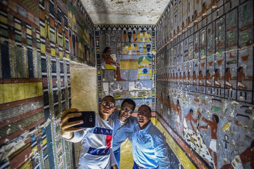 Archaeologists discover a Perfectly Preserved 4,000-year-old tomb in Egypt